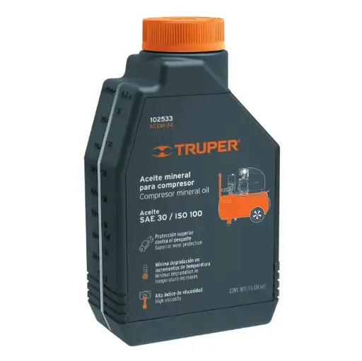 Aceite mineral para comprensor   -  CODIGO: 102533  -  Clave: ACEM-34